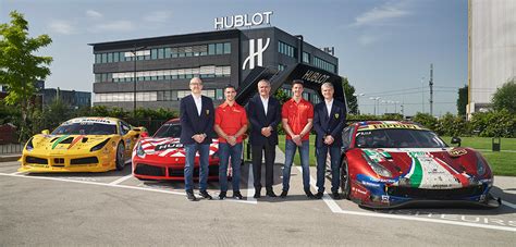 Le Mans winners visit Hublot 